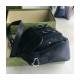 Gucci GG Guccissima Black Nylon Small Messenger Bag 510335