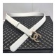 Chanel CC Logo Buckle Belt 6607