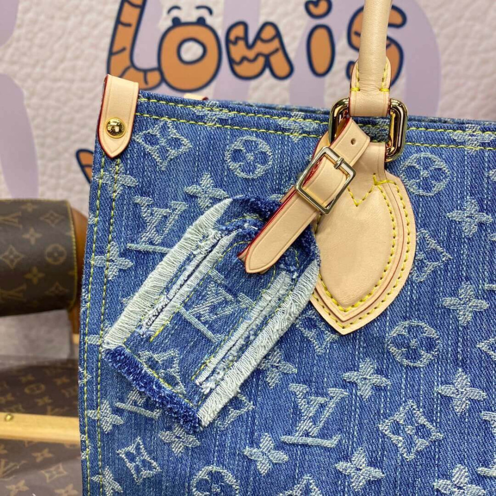 Louis Vuitton Monogram Denim OnTheGo MM M46871