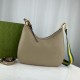 Gucci Oatmeal Leather Attache Medium Shoulder Bag 702823