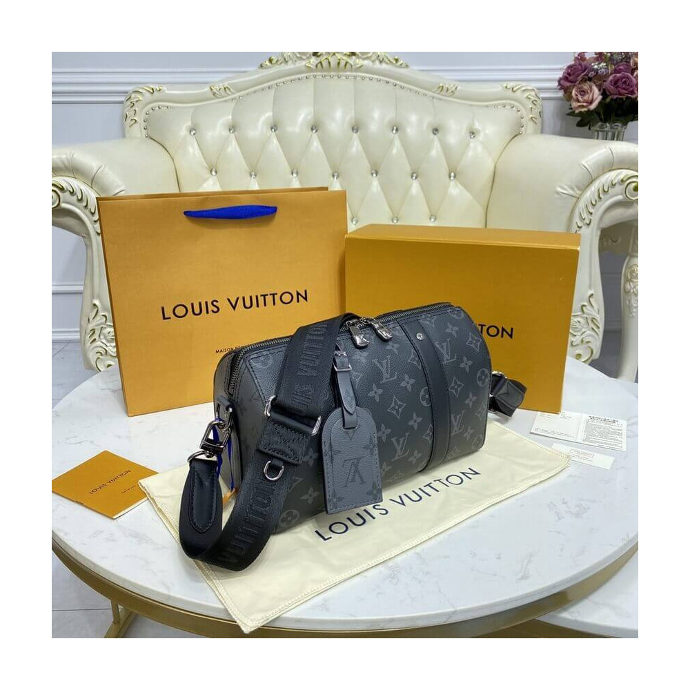 Louis Vuitton Monogram Eclipse City Keepall M45936