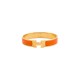 Hermes Narrow Clic H Bracelet In Orange