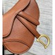 Dior Mini Saddle Bag with Strap Grained Calfskin M0456