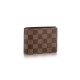 Louis Vuitton Damier Ebene Canvas Multiple Wallet N60895