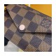 Louis Vuitton Damier Ebene Card Holder Recto Verso N60405 N60406