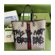 Balenciaga x Gucci Hacker Graffiti Large Tote Bag 680127