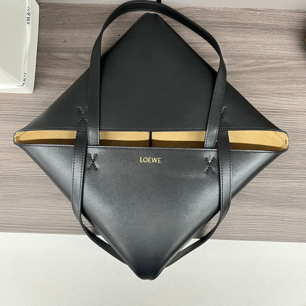 Loewe Puzzle Fold Medium Leather Tote Bag