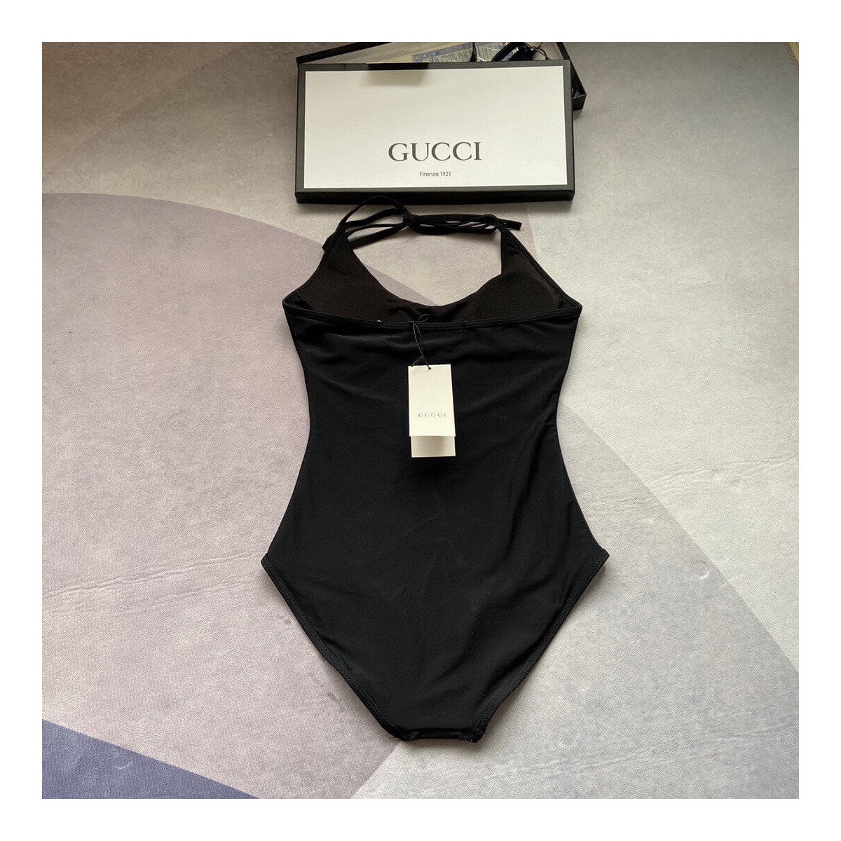 Gucci Logo One Piece Swimsuit 501899