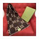 Gucci GG Jacquard Wool Silk Scarf 495592a