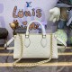 Louis Vuitton Grained Cowhide Leather OnTheGo East West Bag M23698 M23640