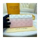 Louis Vuitton Iris Wallet in Pink Gradient Mahina Perforated Leather M60143