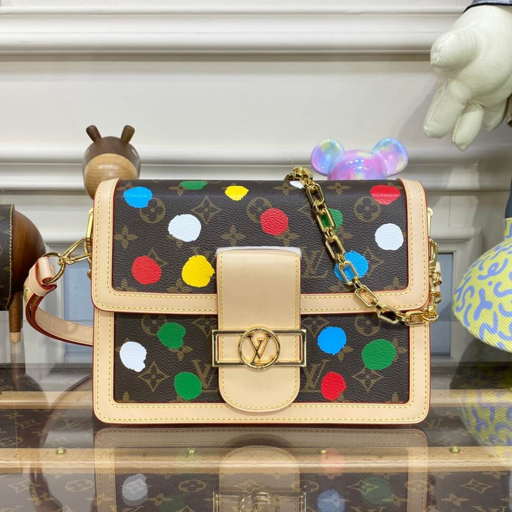 Louis Vuitton Yayoi Kusama Dauphine MM M46432