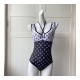 Louis Vuitton LV Monogram Halter One-piece Swimsuit  1A7SEH