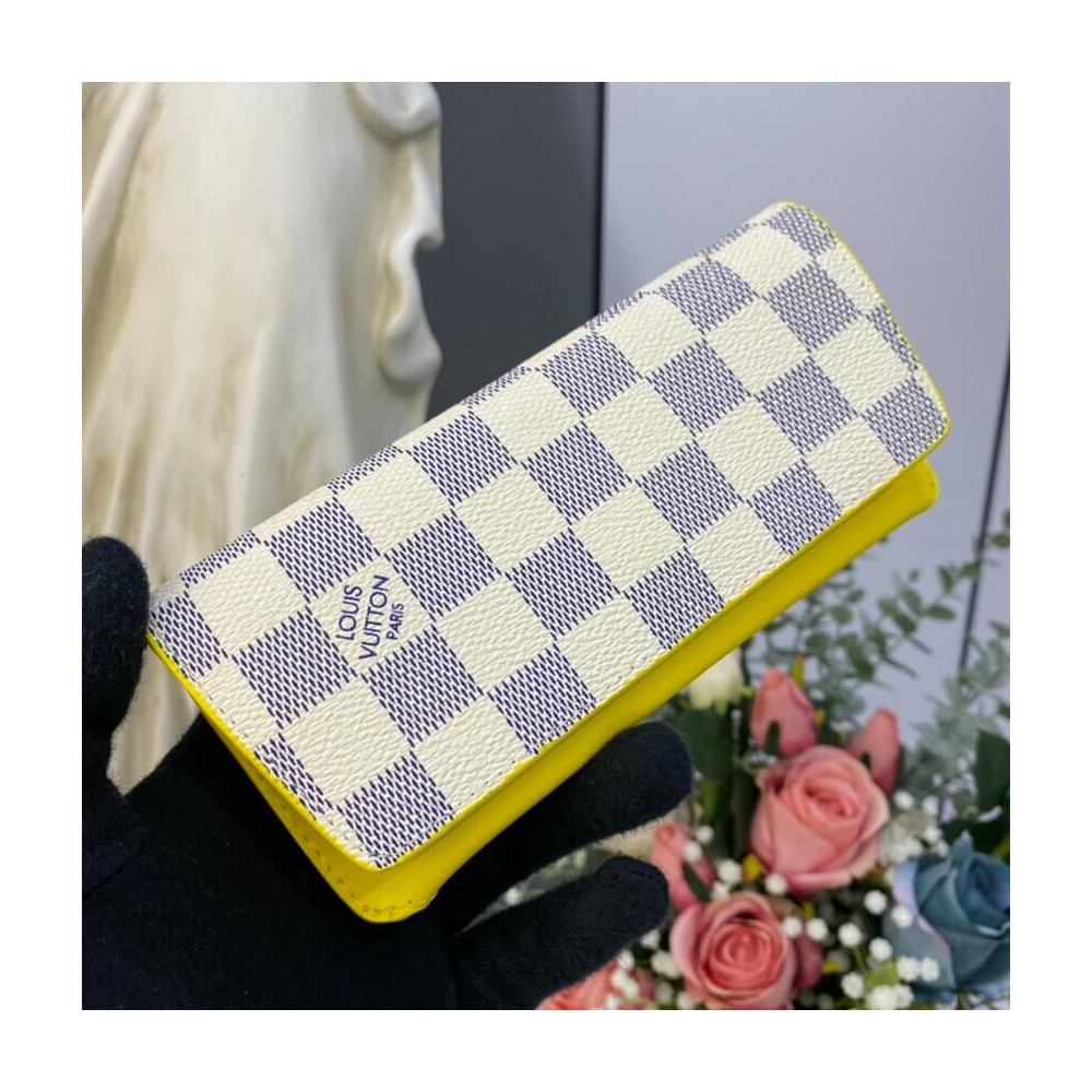 Louis Vuitton Damier Azur Woody Glasses Case GI0388