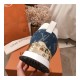 Louis Vuitton Monogram Denim Run Away Sneaker 1A4WP7 Blue