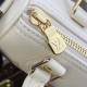 Louis Vuitton Monogram Empreinte Leather Nano Speedy M81913 Creme/Pink