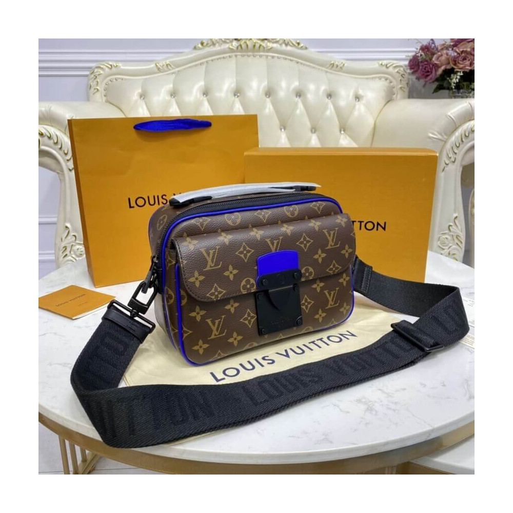 Louis Vuitton Monogram S Lock Messenger Bag M45806 M45863