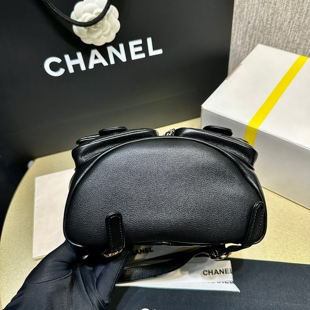 Chanel Small Duma Backpack Quilted Calfskin AS3860