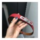 Hermes O&#039;Kelly 24 Belt H07960 Burgundy