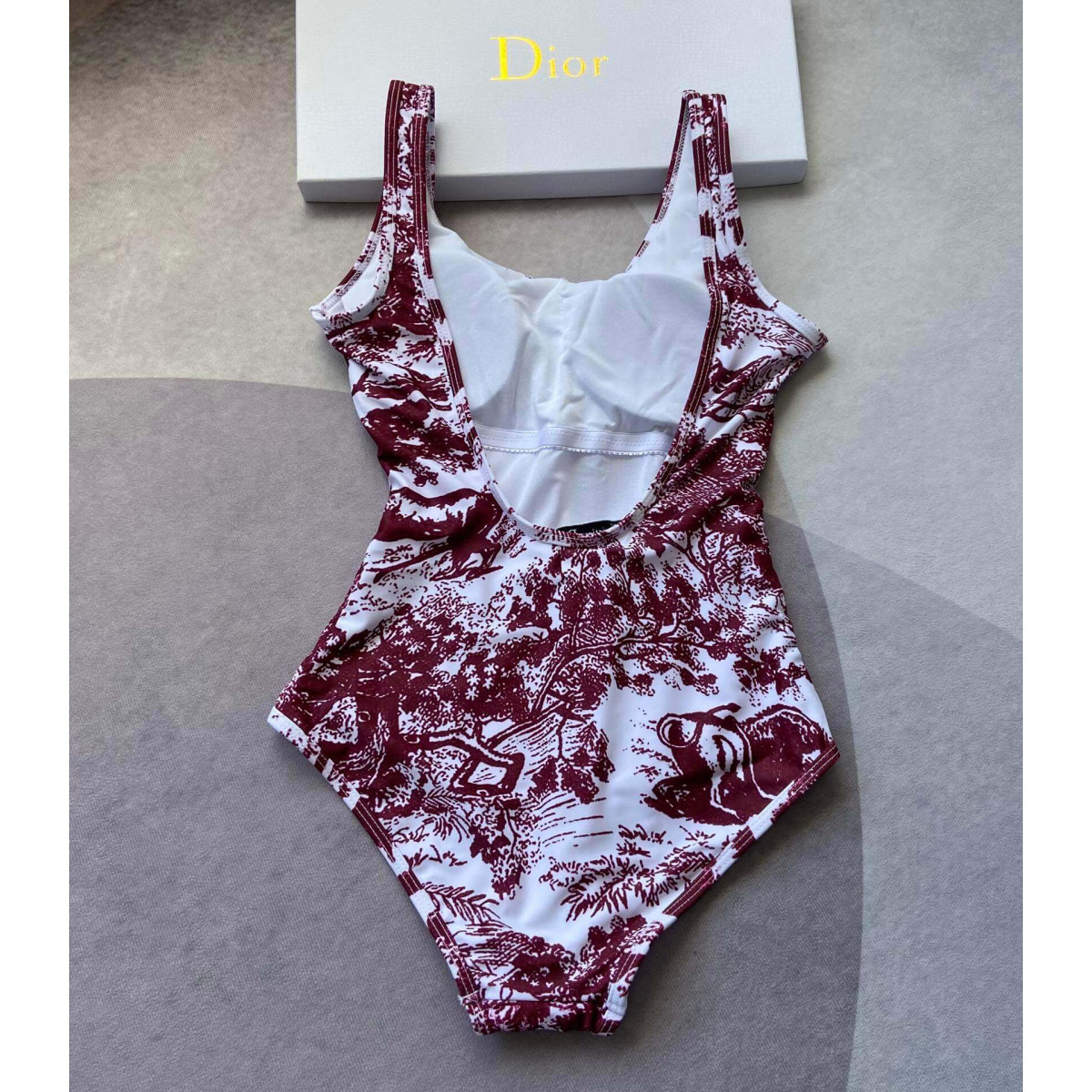 Christian Dior Animal Plant One Piece Swimsuit 259471