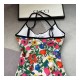 Gucci Pop Flora Print One Piece Swimsuit 514977-1