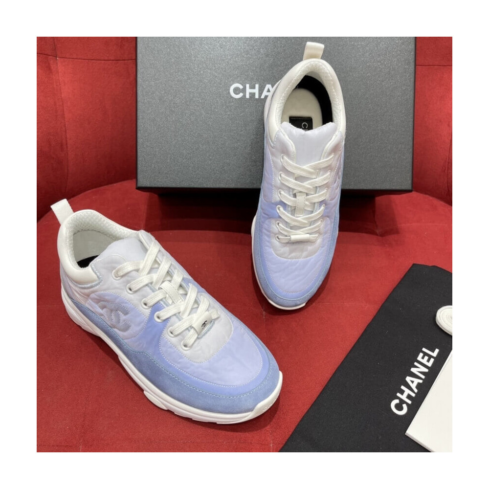 Chanel Wmns Suede Calfskin Sneaker G37136