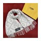 Fendi Cashmere FF Logo Scarf FXT260