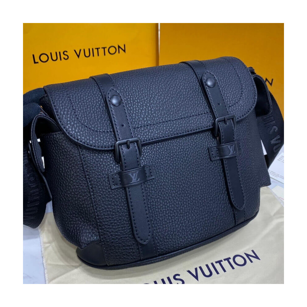 Louis Vuitton Taurillon Leather Christopher Messenger Bag