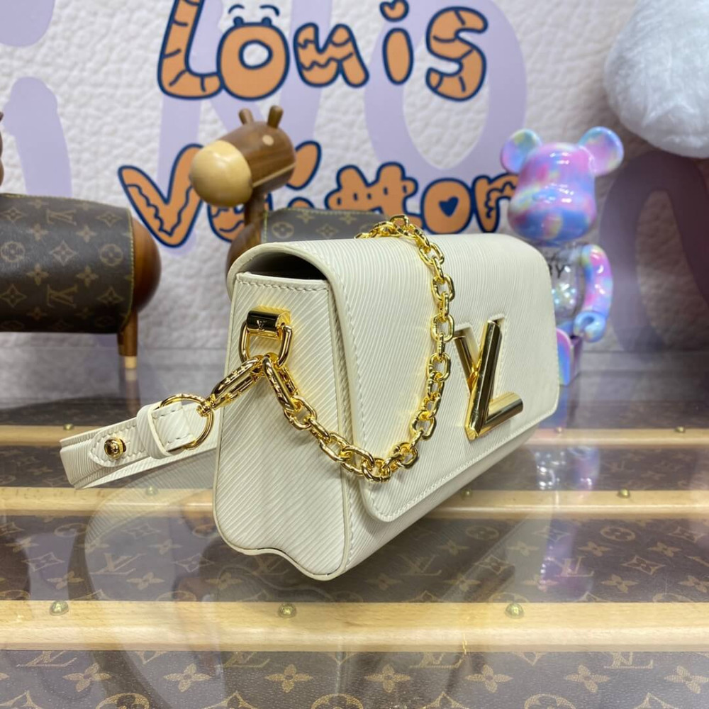 Louis Vuitton Epi Leather Twist West M24550 Quartz White