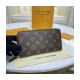 Louis Vuitton Monogram Zippy Wallet M41896 Red