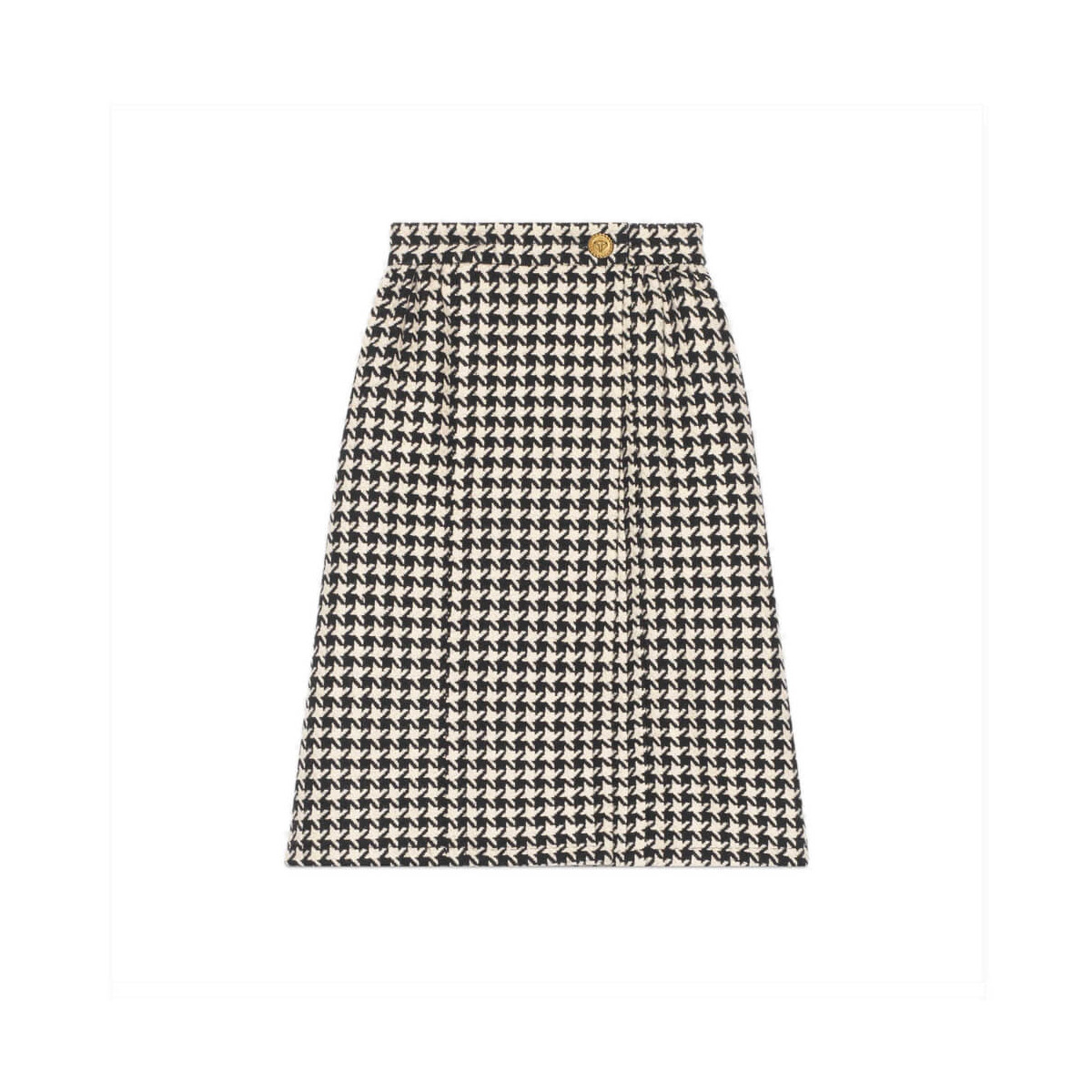 Gucci Houndstooth Skirt 582744