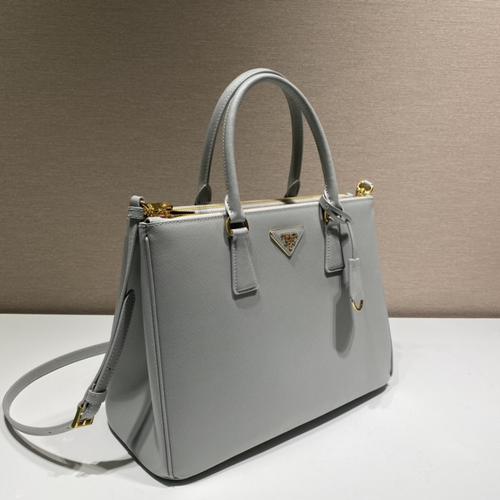 Prada Galleria Nude Medium Saffiano Leather Bag 1BA863