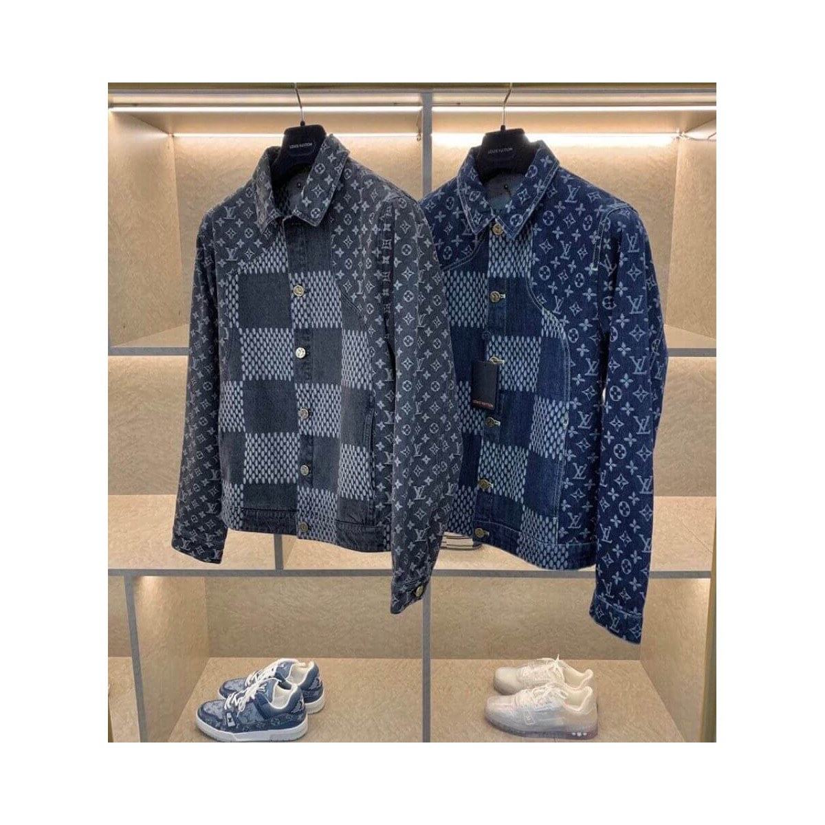 Louis Vuitton x Nigo Damier Giant Rib Jacket 1A7XBV