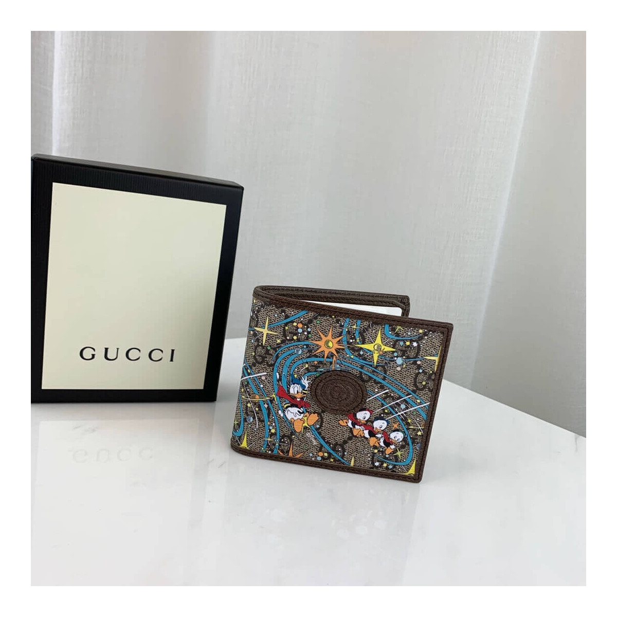 Disney x Gucci Donald Duck Billfold Wallet 647937