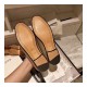 Gucci Leather Horsebit Loafer 414998 Light Brown