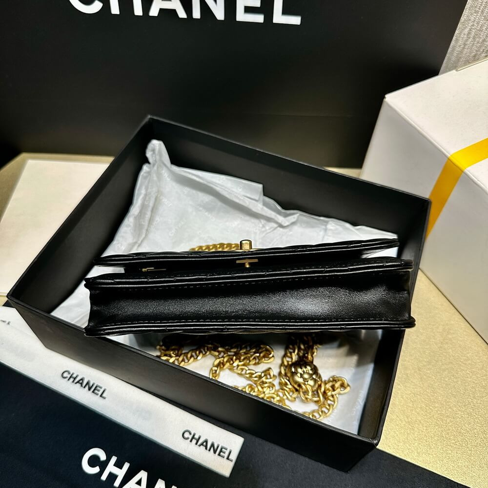 Chanel Camellia Crush Wallet On Chain Lambskin AP3297