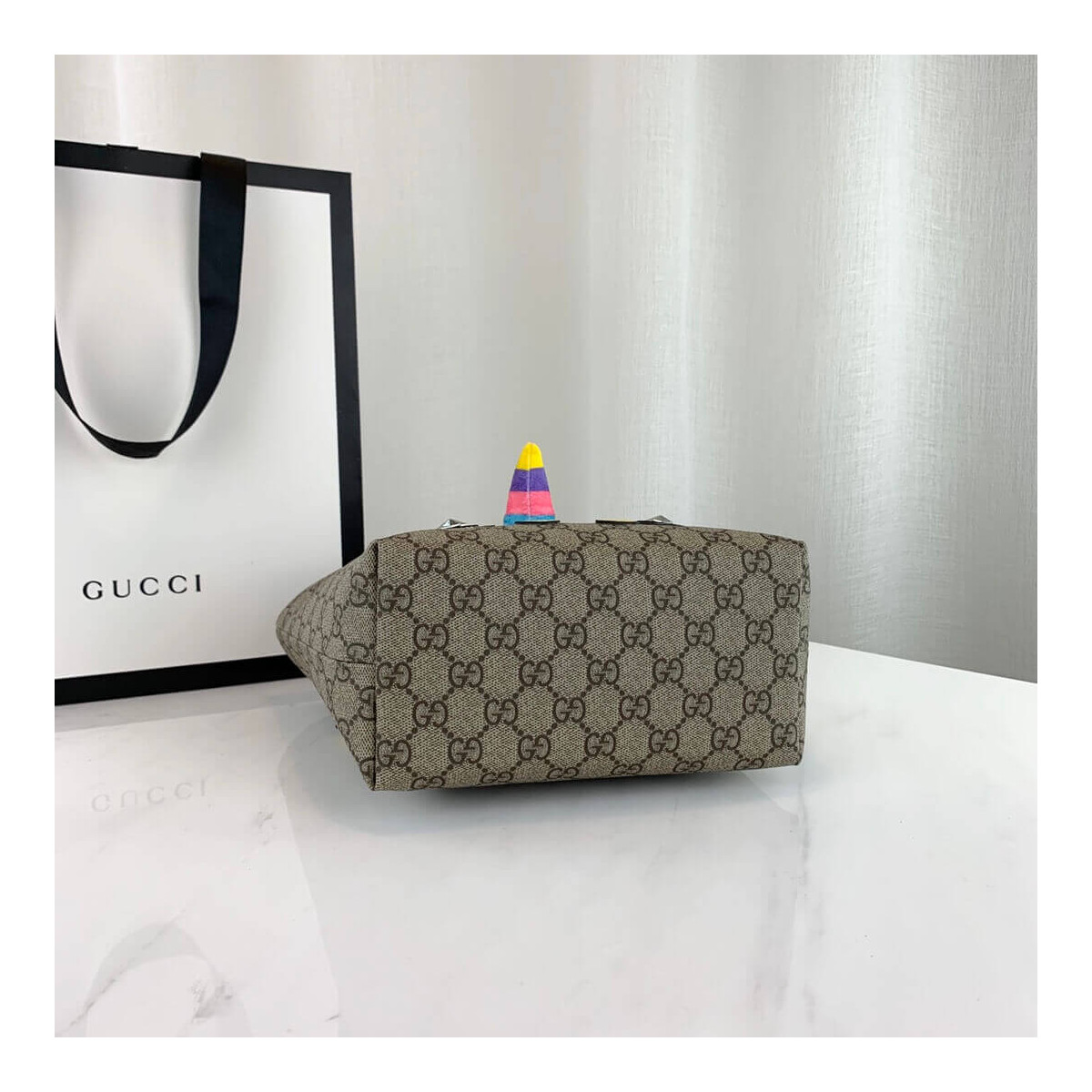 Gucci Beige Children&#039;s Unicorn Tote 502189