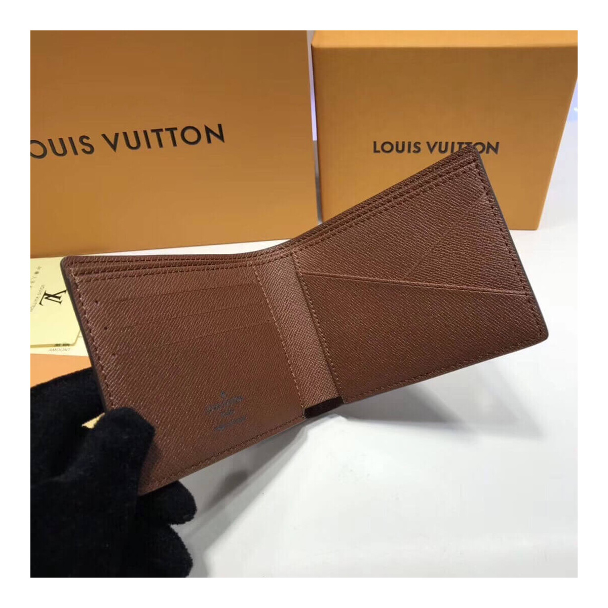 Louis Vuitton Monogram Canvas Multiple Wallet M60895