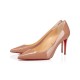 Christian Louboutin Kate 85 mm Nude Patent Leather 3191416