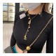 Chanel Perfume Bottle Necklace AB4393