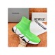 Balenciaga Speed 2.0 Knit Sock Sneakers 617239 Green