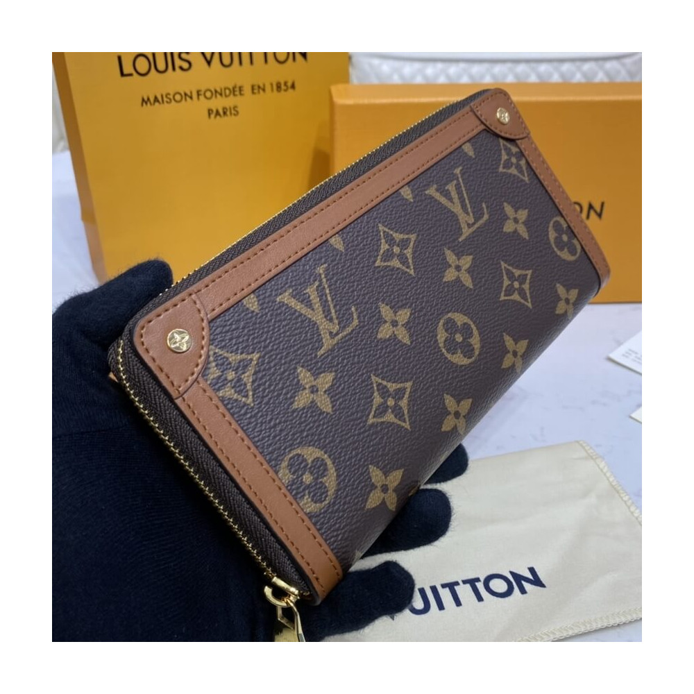 Louis Vuitton Monogram Zippy Wallet Trunk M80558