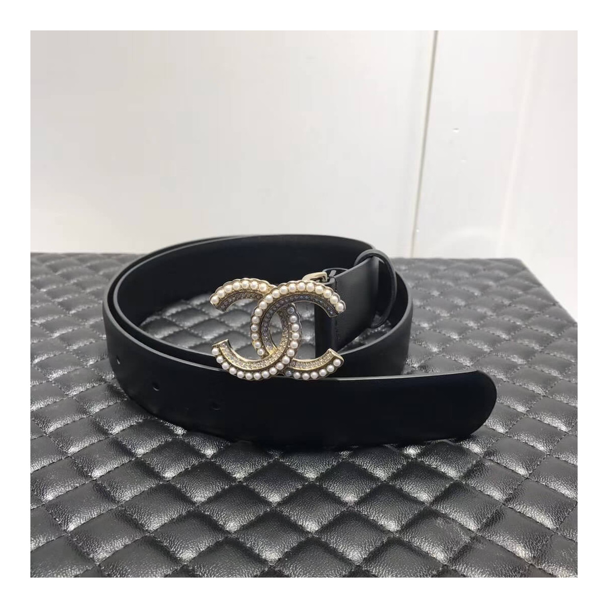 Chanel CC Logo Buckle Belt AA6775