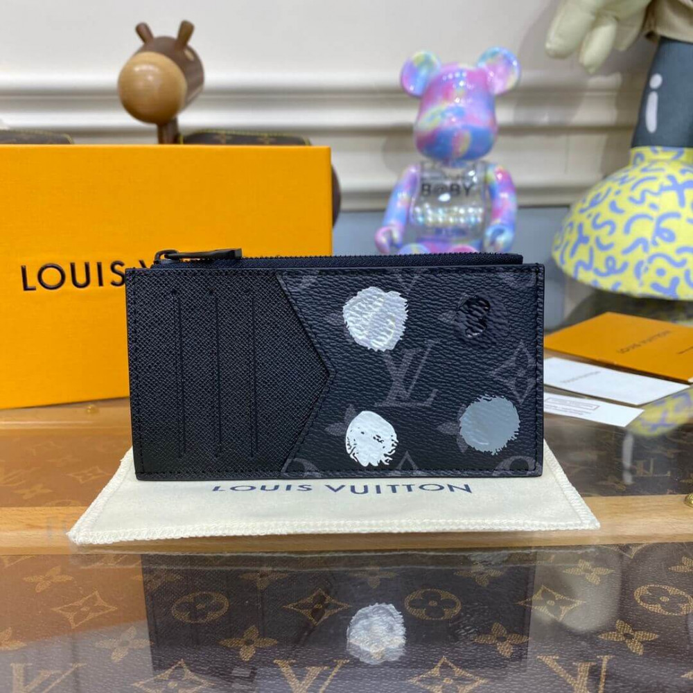 Louis Vuttion Yayoi Kusama Coin Card Holder M81930