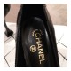 Chanel Crocodile Patent Pumps G35827