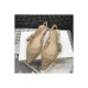 Dior J&#039;adior Slingback Ballerina Flat with Thread and Bead Embroidery P766