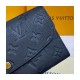 Louis Vuitton Monogram Empreinte Emilie Wallet M62369