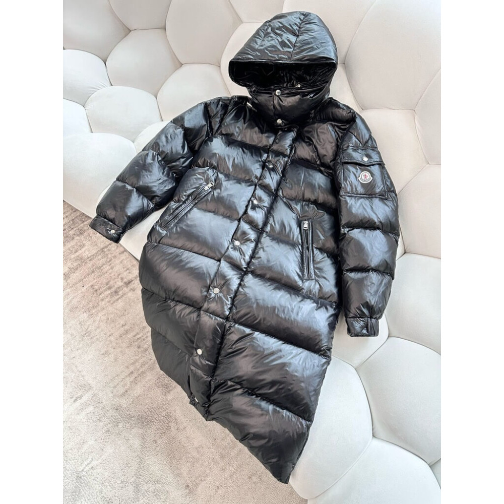 Moncler Hanoverian Long Down Jacket Black 20911