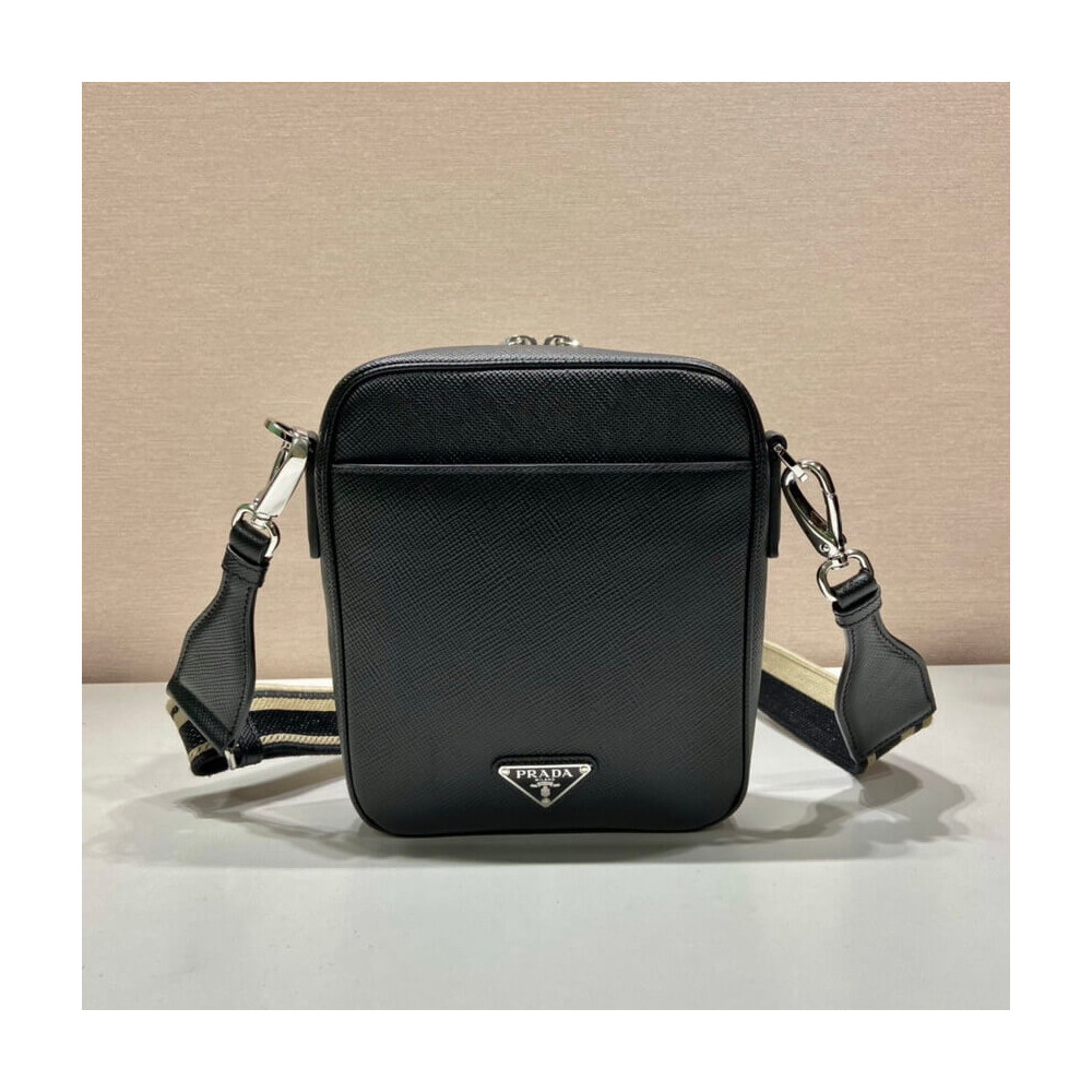 Prada Saffiano Leather Shoulder Bag 2VH154