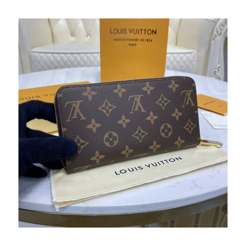 Louis Vuitton Monogram Zippy Wallet M41894 Pink